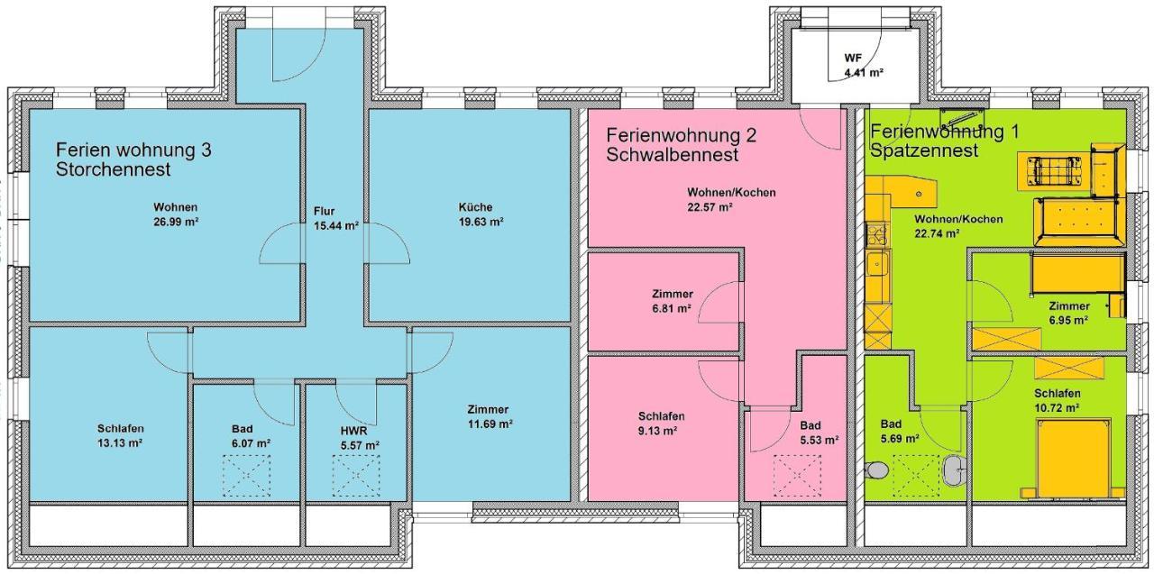 Landhaus-Altebruecke Schillig Bagian luar foto